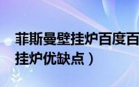 菲斯曼壁挂炉百度百科（11月05日菲斯曼壁挂炉优缺点）