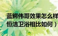 蓝鳄伟哥效果怎么样（11月08日蓝鳄卫浴和恒洁卫浴相比如何）