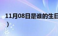 11月08日是谁的生日（11月08日他歌曲原唱）