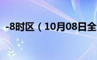 -8时区（10月08日全球二十四时区对照表）