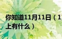 你知道11月11日（11月11日中国故事中月球上有什么）