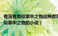 有没有类似掌中之物这种虐死人不偿命的小说（10月08日类似掌中之物的小说）