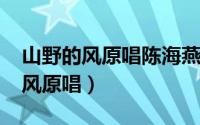 山野的风原唱陈海燕（10月08日歌曲山野的风原唱）