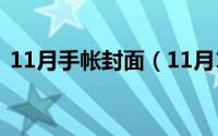 11月手帐封面（11月12日手帐的花式做法）