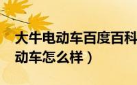 大牛电动车百度百科（10月08日尚品大牛电动车怎么样）