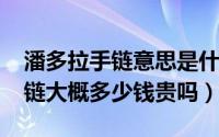 潘多拉手链意思是什么（11月12日潘多拉手链大概多少钱贵吗）