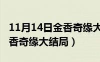 11月14日金香奇缘大结局视频（11月14日金香奇缘大结局）