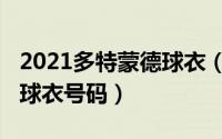 2021多特蒙德球衣（10月08日多特蒙德历年球衣号码）