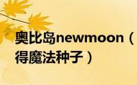 奥比岛newmoon（11月15日奥比岛怎么获得魔法种子）