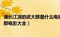 潘长江演的武大郎是什么电视（10月08日潘长江主演的武大郎电影大全）