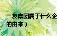 三友集团属于什么企业（11月16日三友集团的由来）