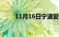 11月16日宁波爱情故事（女主角）