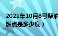 2021年10月8号柴油价格（10月08日柴油的燃点是多少度）