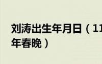 刘涛出生年月日（11月18日刘涛主持了多少年春晚）