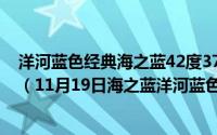 洋河蓝色经典海之蓝42度375 ml口感绵柔浓香型白酒42度（11月19日海之蓝洋河蓝色经典绵柔型52度480ml）