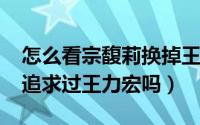 怎么看宗馥莉换掉王力宏（11月19日宗馥莉追求过王力宏吗）