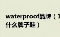 waterproof品牌（10月08日waterproof是什么牌子鞋）