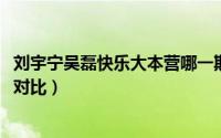 刘宇宁吴磊快乐大本营哪一期（10月08日刘宇宁和吴磊身高对比）