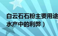 白云石石粉主要用途（10月08日白云石粉在水产中的利弊）