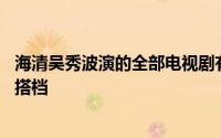 海清吴秀波演的全部电视剧有哪些 谁才是吴秀波的最佳荧屏搭档