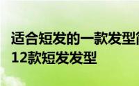 适合短发的一款发型简单有气质（盘点最火的12款短发发型