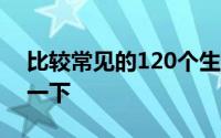 比较常见的120个生僻字 可以给孩子们收藏一下