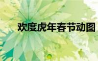 欢度虎年春节动图（年味已是最浓时）