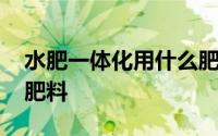 水肥一体化用什么肥料 水肥一体化如何选择肥料