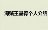 海贼王基德个人介绍 海贼王官方细节更正