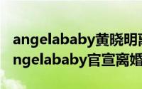 angelababy黄晓明离婚原因分析 黄晓明与Angelababy官宣离婚