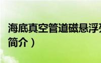 海底真空管道磁悬浮列车（海底真空超级高铁简介）