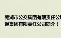 芜湖市公交集团有限责任公司领导班子成员（芜湖市公共交通集团有限责任公司简介）