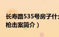 长寿路535号房子什么时候大修（522长寿路枪击案简介）