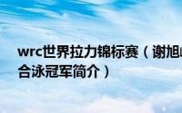 wrc世界拉力锦标赛（谢旭峰-1994年全国锦标赛400米混合泳冠军简介）