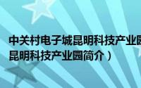 中关村电子城昆明科技产业园建设有限公司（中关村电子城-昆明科技产业园简介）