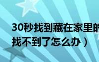 30秒找到藏在家里的手机（手机在家里关机找不到了怎么办）