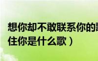 想你却不敢联系你的歌曲原唱（想你爱你留不住你是什么歌）