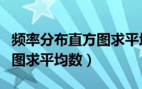 频率分布直方图求平均数公式（频率分布直方图求平均数）