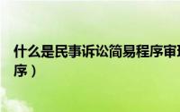 什么是民事诉讼简易程序审理期限（什么是民事诉讼简易程序）