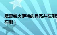 魔兽碧火萨特的月亮井在哪里（游戏碧火萨特守护的月亮井在哪）