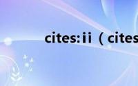 cites:ⅱ（citescore什么意思）