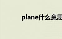 plane什么意思（pl什么意思）