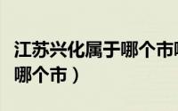 江苏兴化属于哪个市哪个县（江苏兴化市属于哪个市）