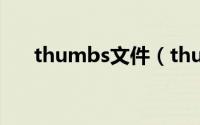 thumbs文件（thumb是什么文件夹）