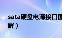 sata硬盘电源接口图解（硬盘电源线接法图解）