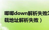 唧唧down解析失败怎么办（哔哩哔哩唧唧下载地址解析失败）