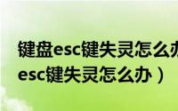 键盘esc键失灵怎么办的解决方法详解（键盘esc键失灵怎么办）