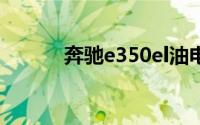 奔驰e350el油电混动（el娃娃）