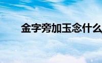 金字旁加玉念什么jue（金字旁加玉）