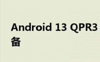 Android 13 QPR3 Beta 3.1 推出 Pixel 设备